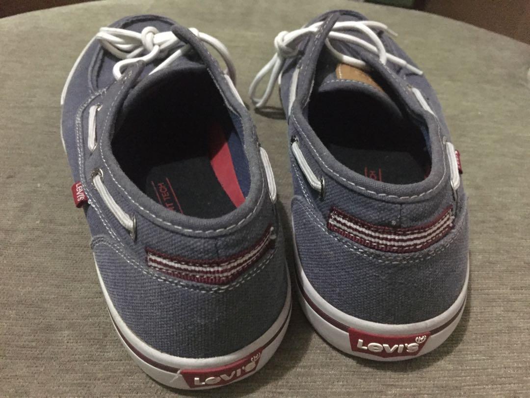 Levi's canvas deals upper shoes