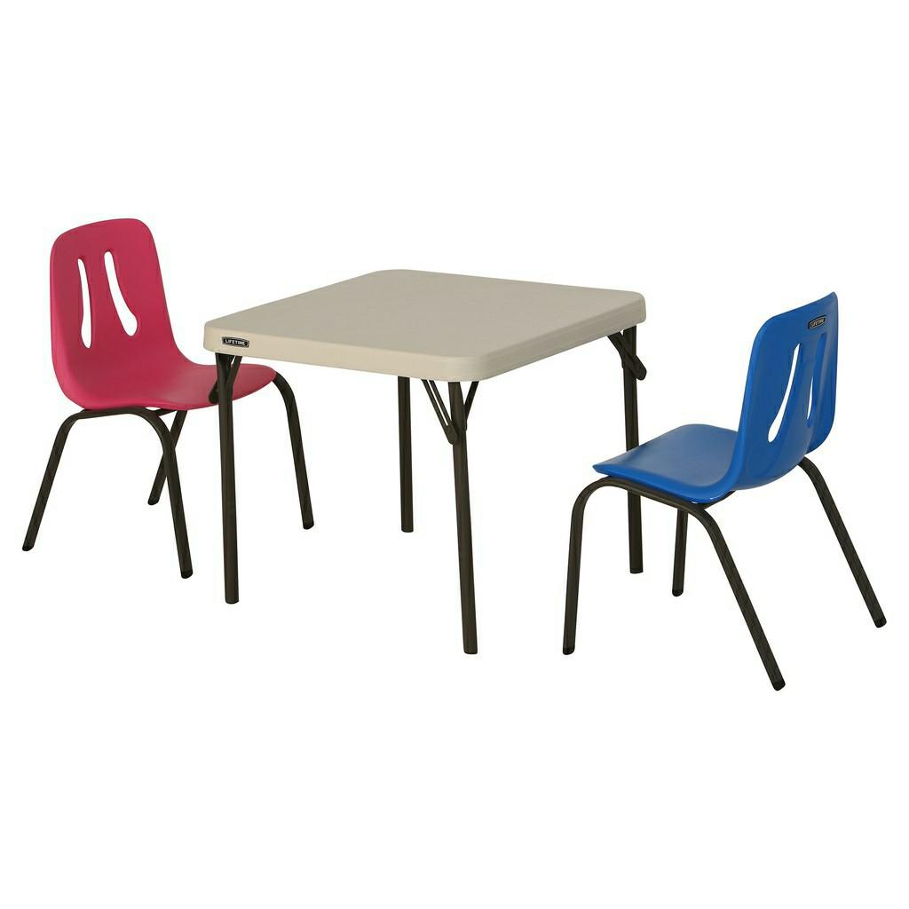 Lifetime table and store chairs for kids