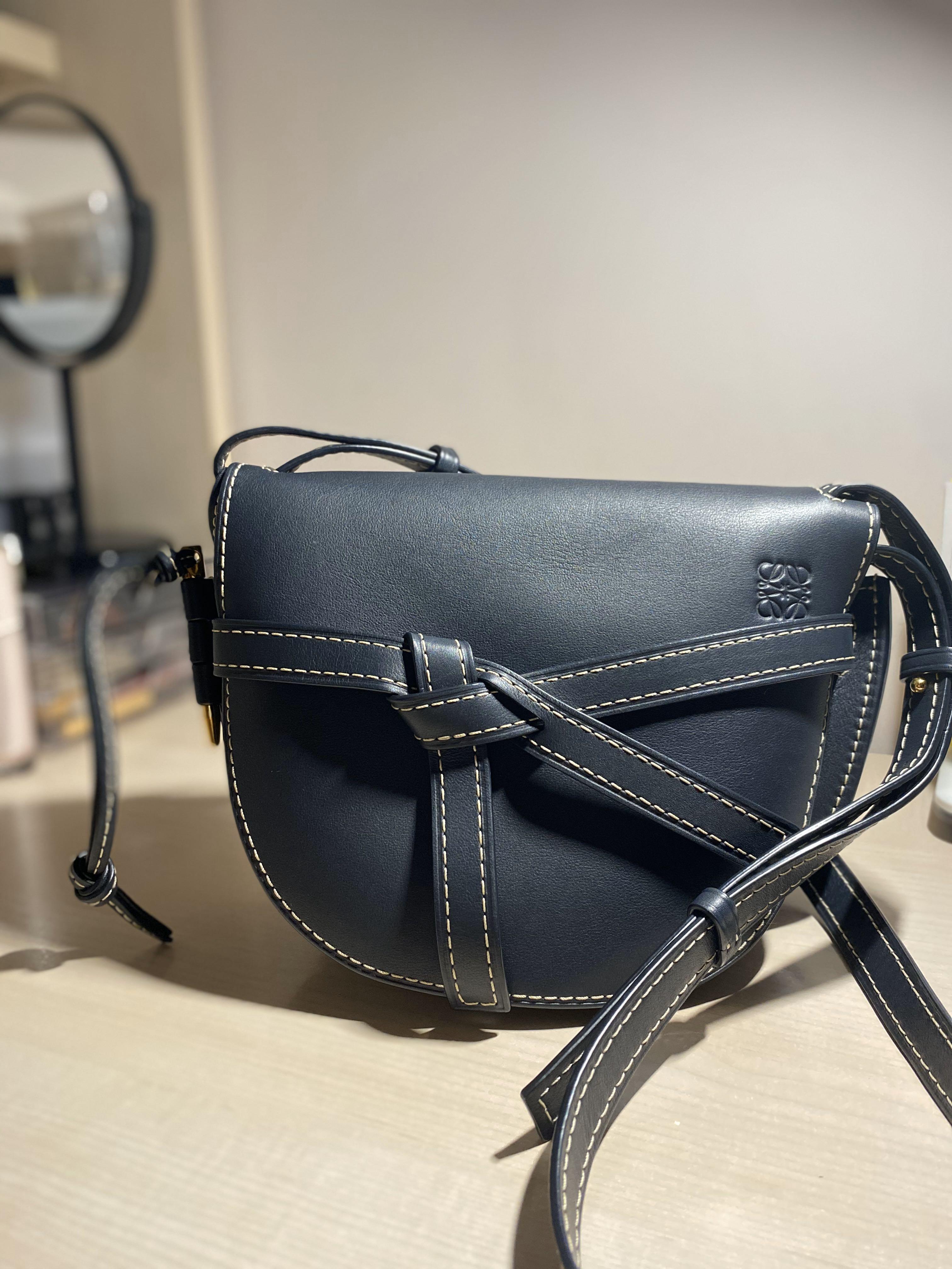 Loewe Gate Bag in Midnight Blue Negotiable