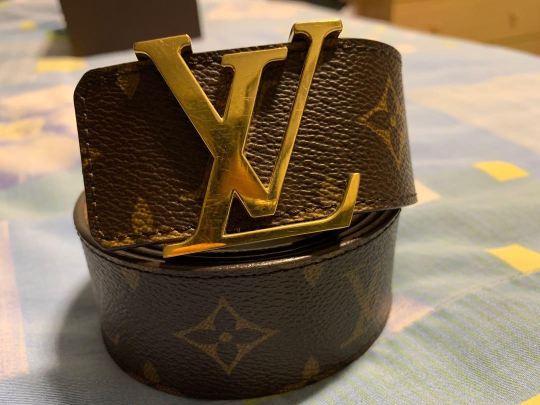 Vintage Louis Vuitton Belt28 Brown LV Beltclassic Monogram 
