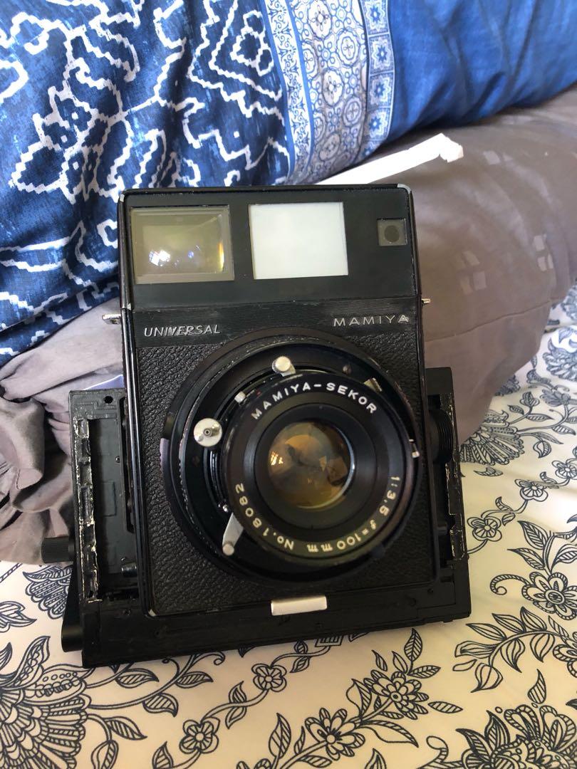 Mamiya Universal Press with Belair Instax Wide back, Photography ...
