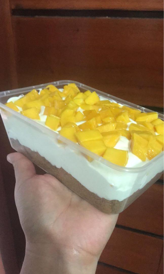Mango cheese cake (Category: Homemade Bakes) located in Makati City. Submitted by zachia12 (Listing ID 1013679323, Image 1). Description: By order only para po freshly made ☺️.