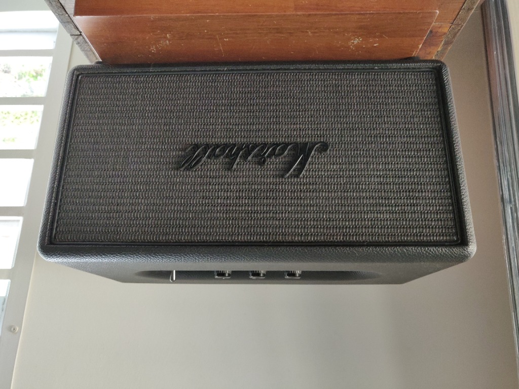 MARSHALL STANMORE BLUETOOTH SPEAKER PITCH BLACK RARE Audio