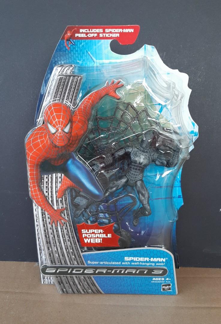 hanging spiderman figure