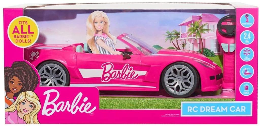 mattel barbie remote control car