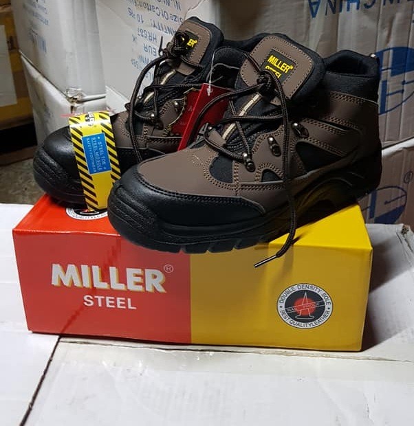 Miller Safety Shoes, Men's Fashion, Footwear, Dress Shoes on Carousell