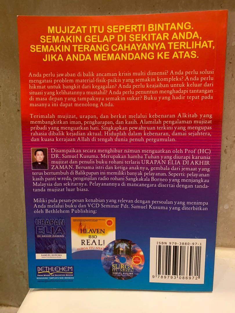 Mujizat Itu Nyata Buku Alat Tulis Alat Tulis Di Carousell