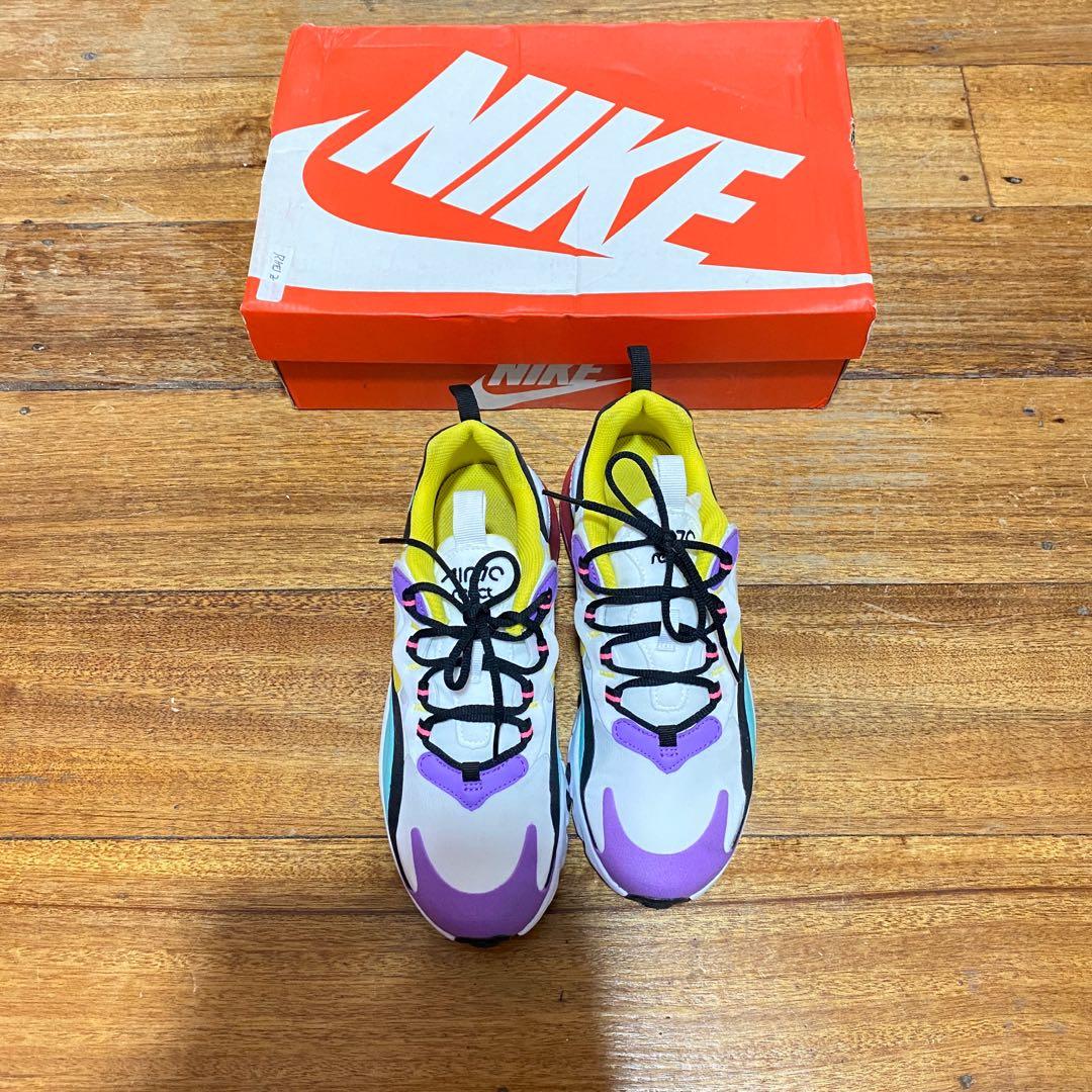 Air max 270 shop black purple yellow