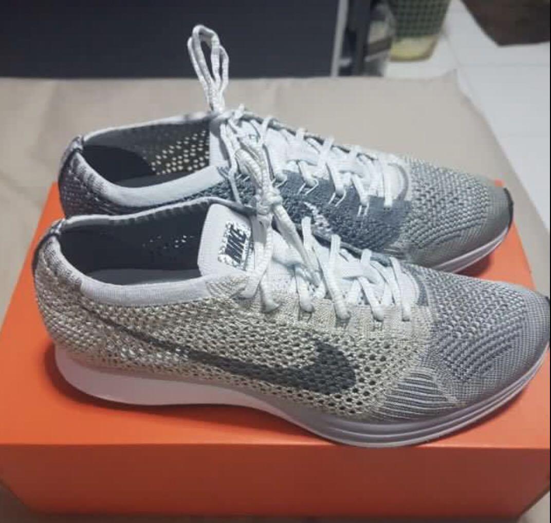 flyknit racer platinum
