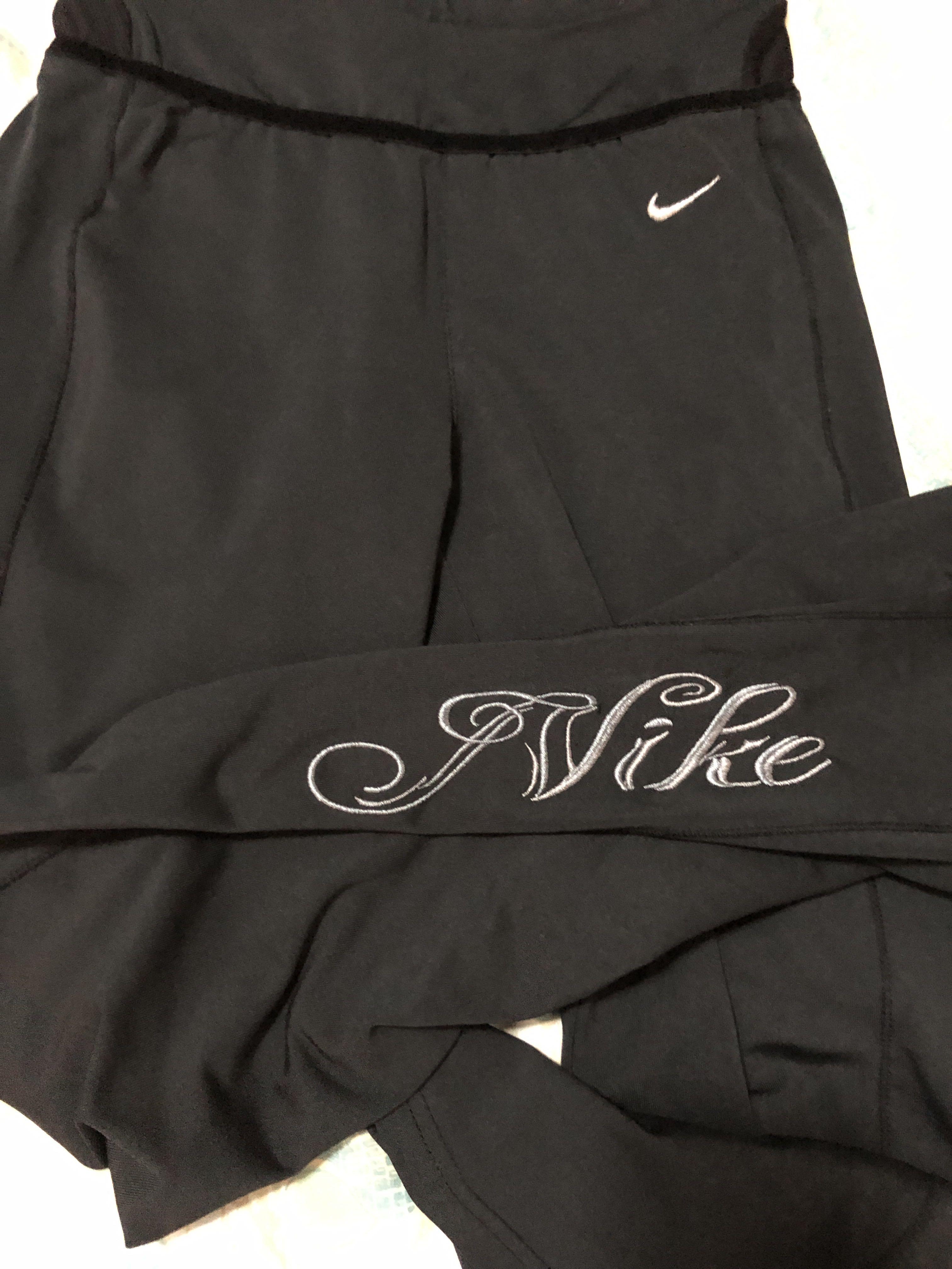 nike wide leg joggers