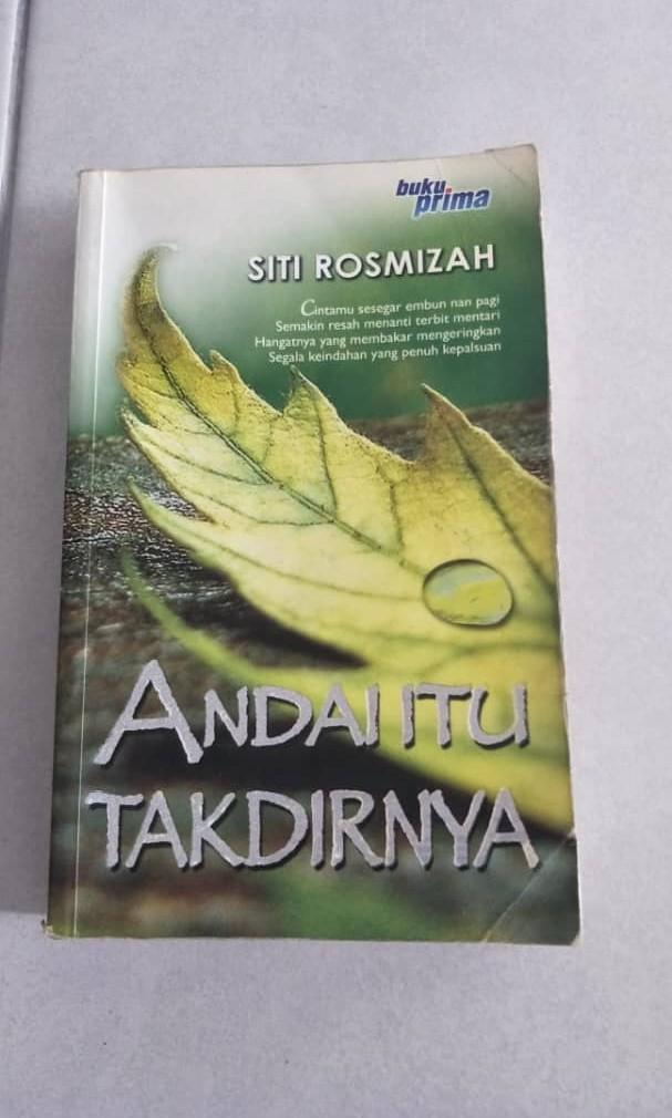 Novel Andai Itu Takdirnya Books Stationery Books On Carousell