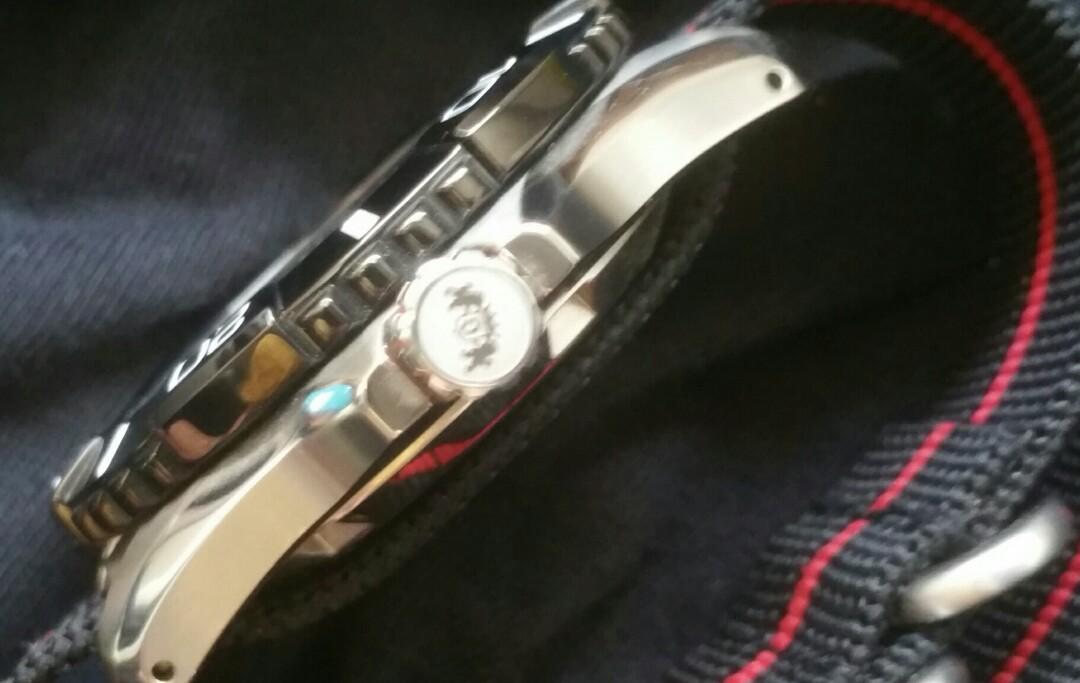 ORIENT M Force 47mm automatic 200m diver s watch DV01001B with flaws