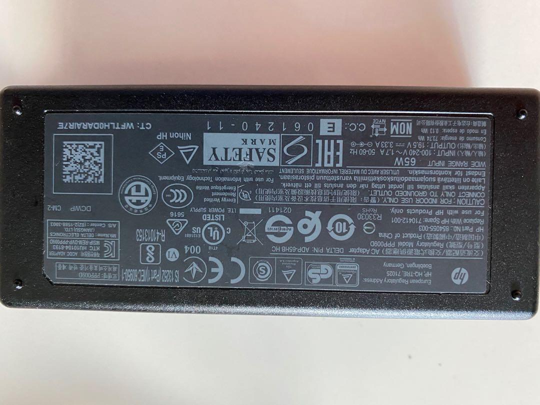 Original Hp Laptop Charger 71025 Electronics Computers Laptops On Carousell
