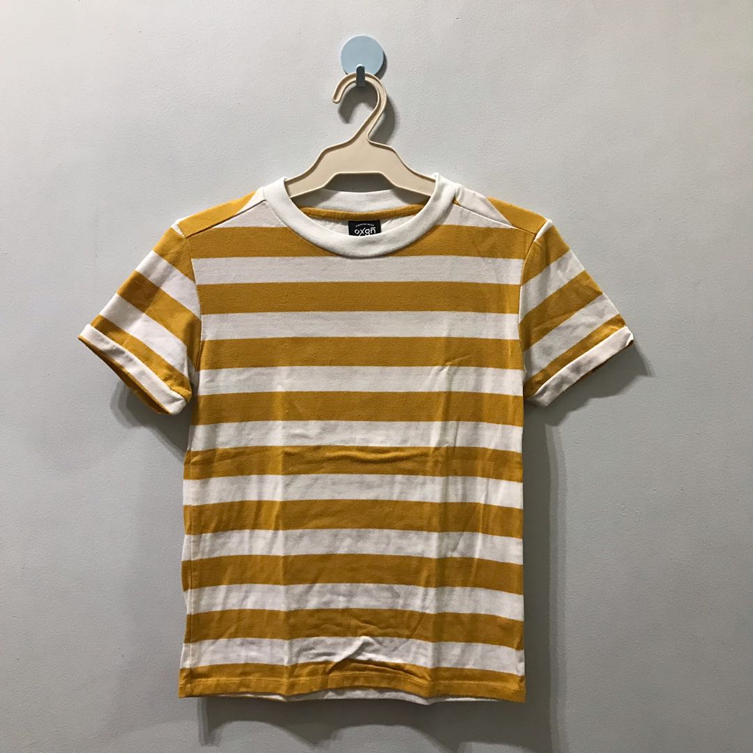 Oxygen striped shirt clearance
