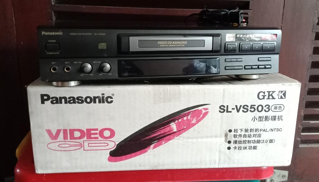 Panasonic VIDEO CD Player SLVS503, Elektronik, Lainnya di Carousell