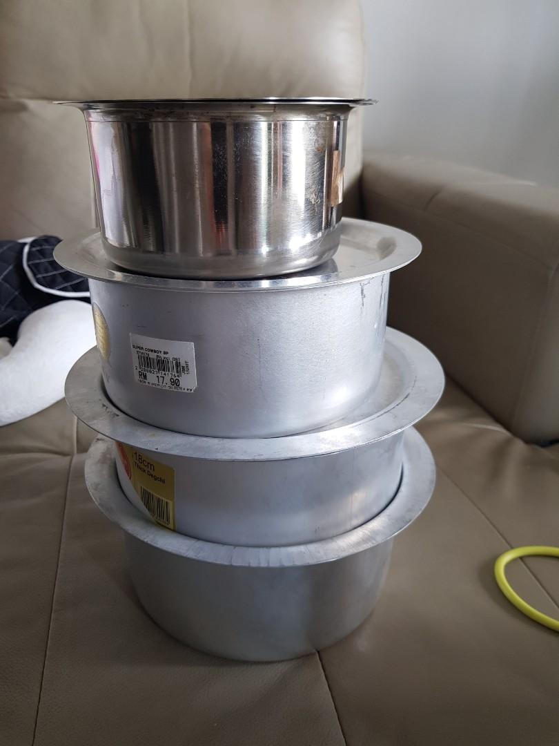 Periuk Stainless Steel Pots Kitchen Appliances On Carousell