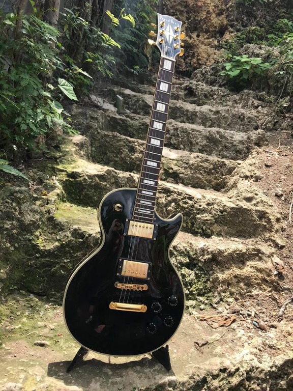 Photogenic Les Paul Custom Model Black