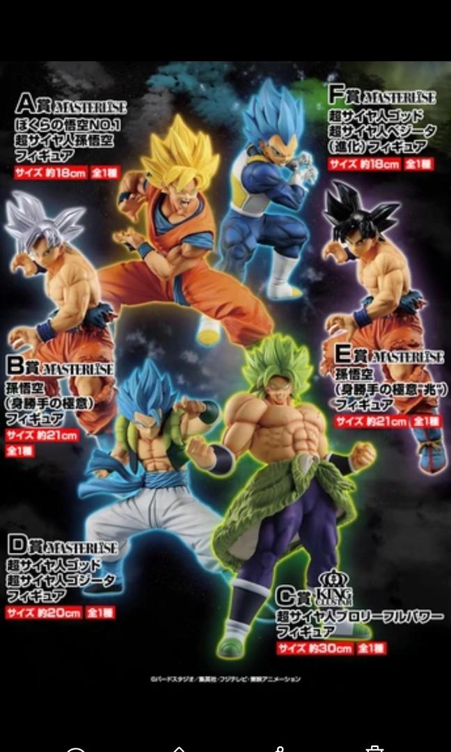 Dragonball Ichiban Kuji Ultimate Variation Japan Gold Toei Hobbies Toys Toys Games On Carousell