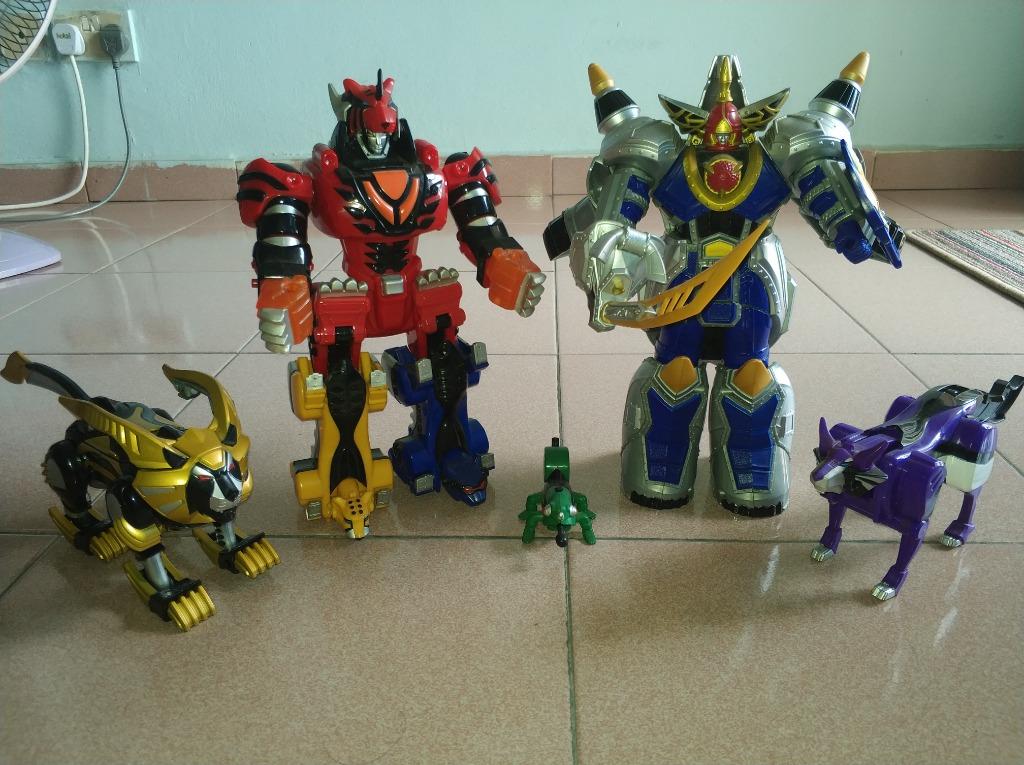 Power rangers jungle fury megazords sales