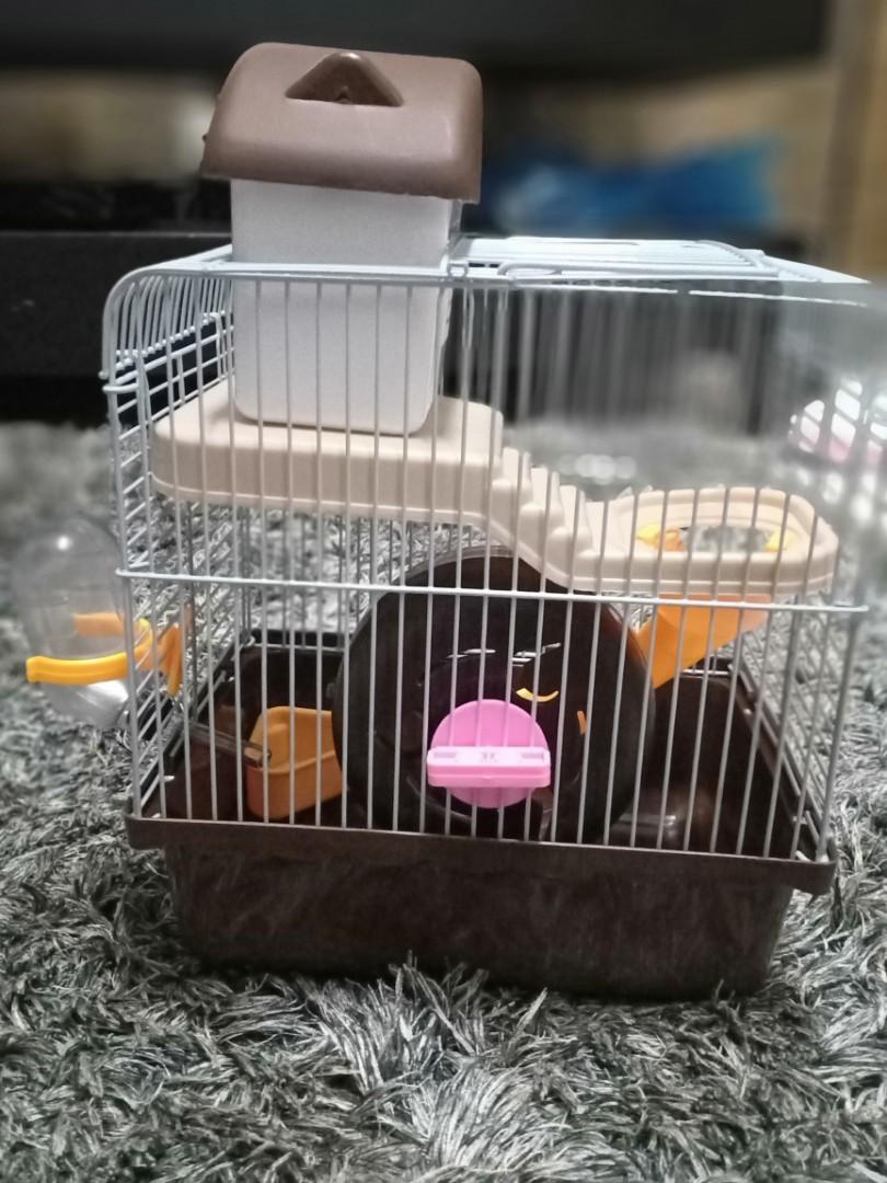 Preloved Hamster Cage double storey 