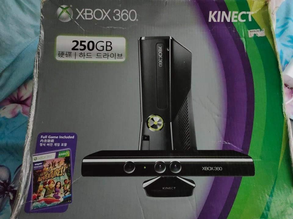 Preloved Xbox 360 Kinect 250gb Video Gaming Video Game Consoles On Carousell