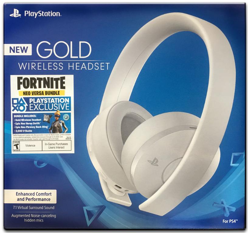 playstation gold headset 1 and 2
