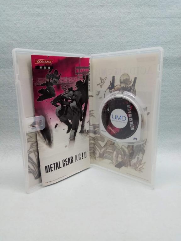 PSP Metal Gear Ac!d, 電子遊戲, 電子遊戲, PlayStation - Carousell