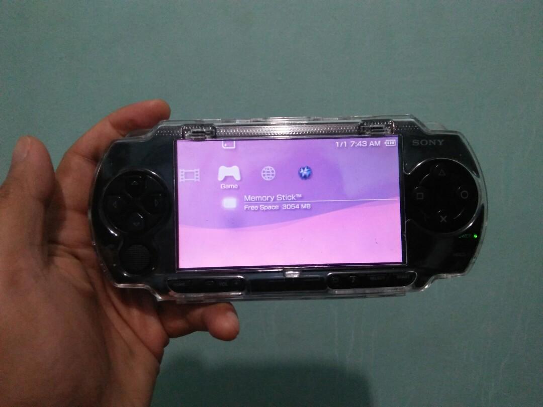 psp black full of games, Video Gaming, Video Game Consoles, PlayStation on  Carousell