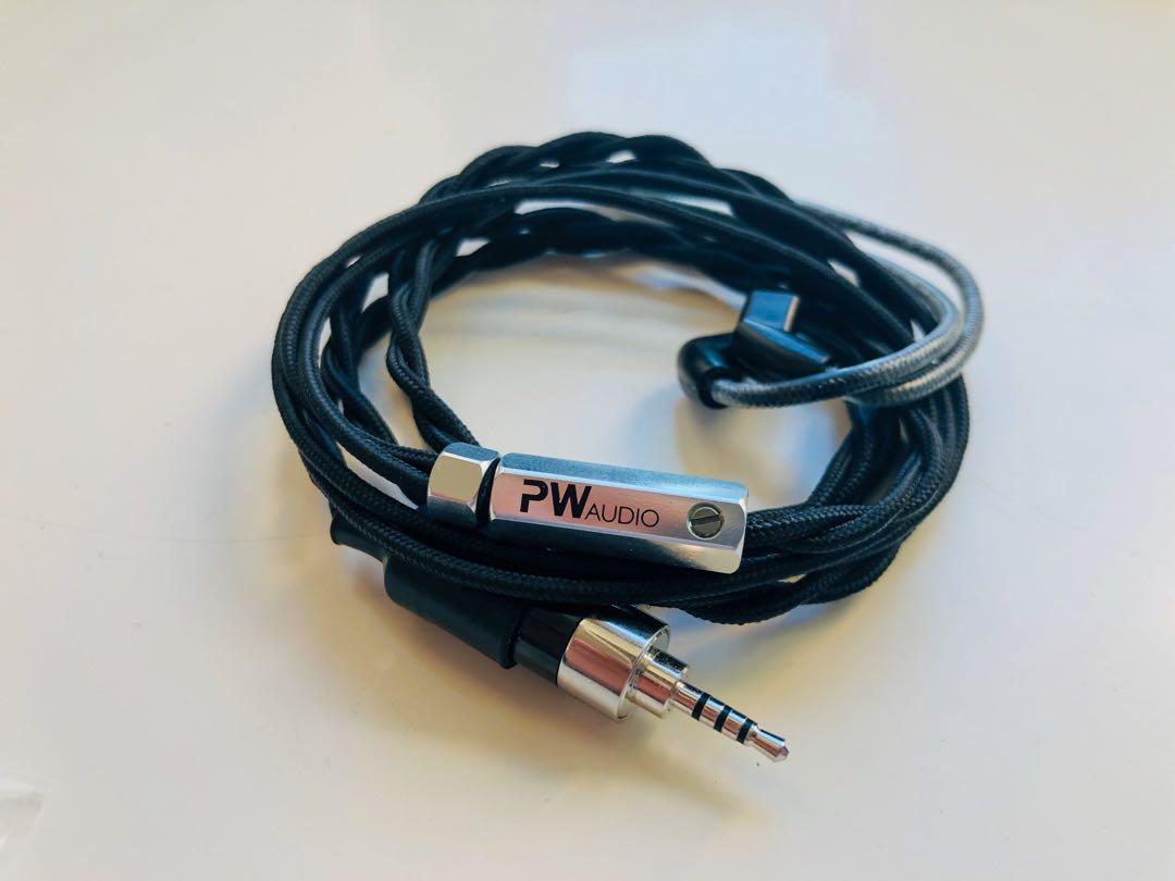 Pw audio 1960s (2 wire, 2.5mm to UE) (可自費到pw audio 改頭 