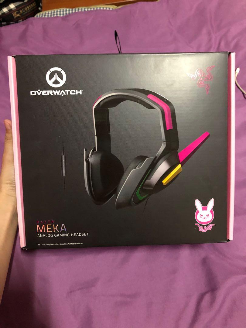 razer meka analog gaming headset