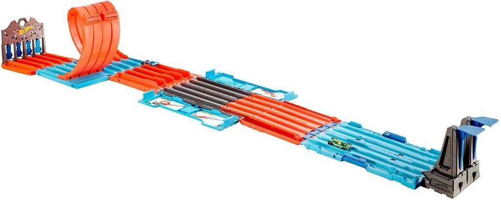 Hot wheels track builder system race crate sale
