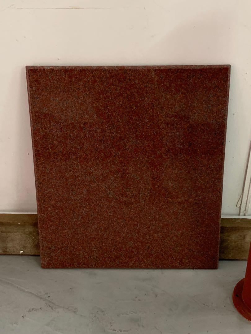 Rectangular Marble table top (Category: Table Linen & Textiles) located in Singapore. Submitted by mexsurv (Listing ID 1013648348, Image 1). Description: Dimensions : 60cm x 71cm .