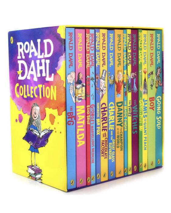 Roald Dahl Collection - 羅爾德達爾英文原版系列(全集18冊)｜世界兒童