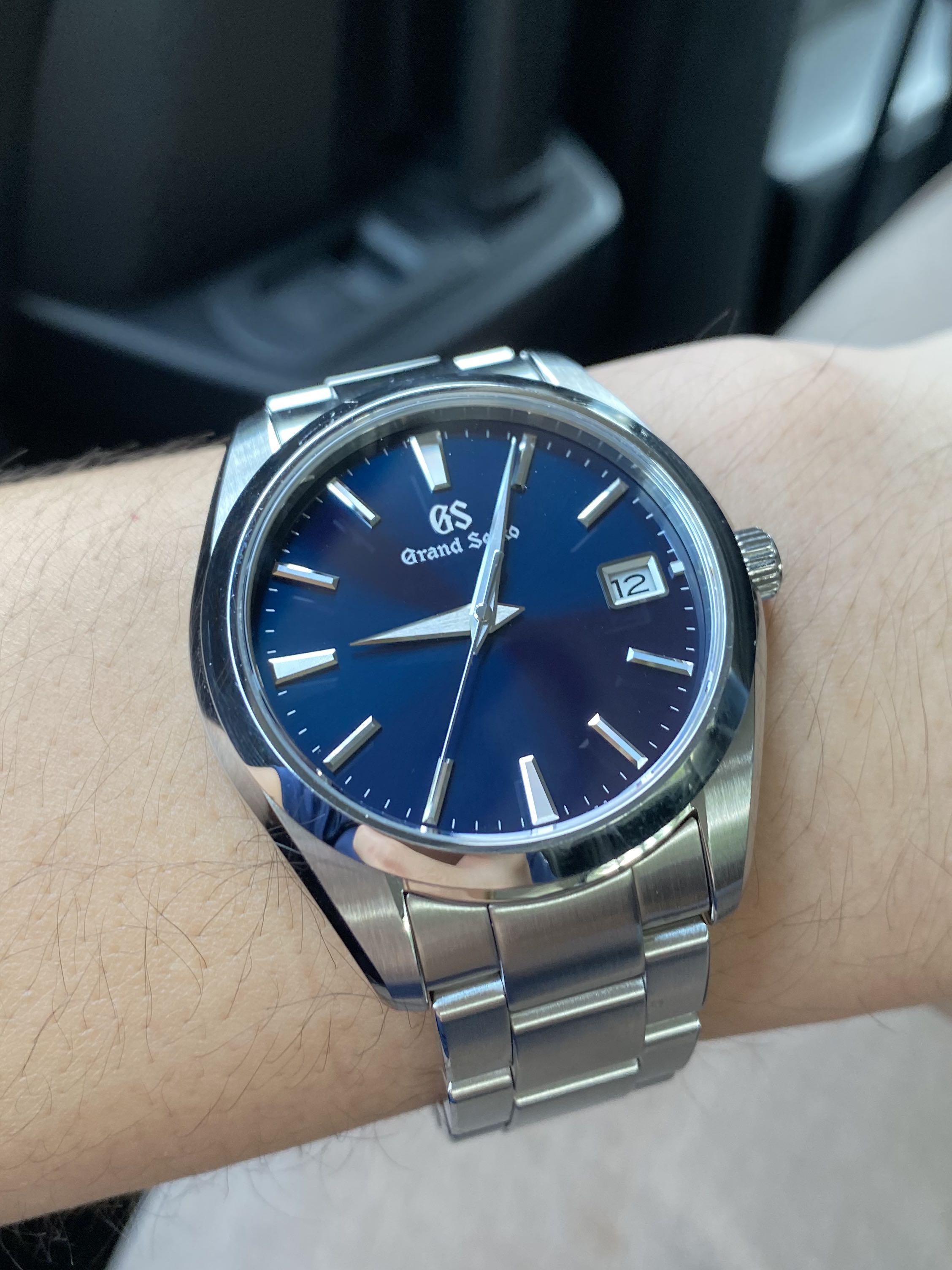 SOLD] SBGV225 Grand Seiko Quartz Blue dial, Luxury, Watches on 
