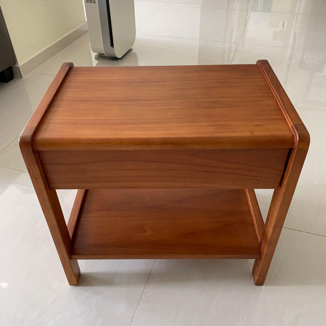Scanteak clearance bedside table
