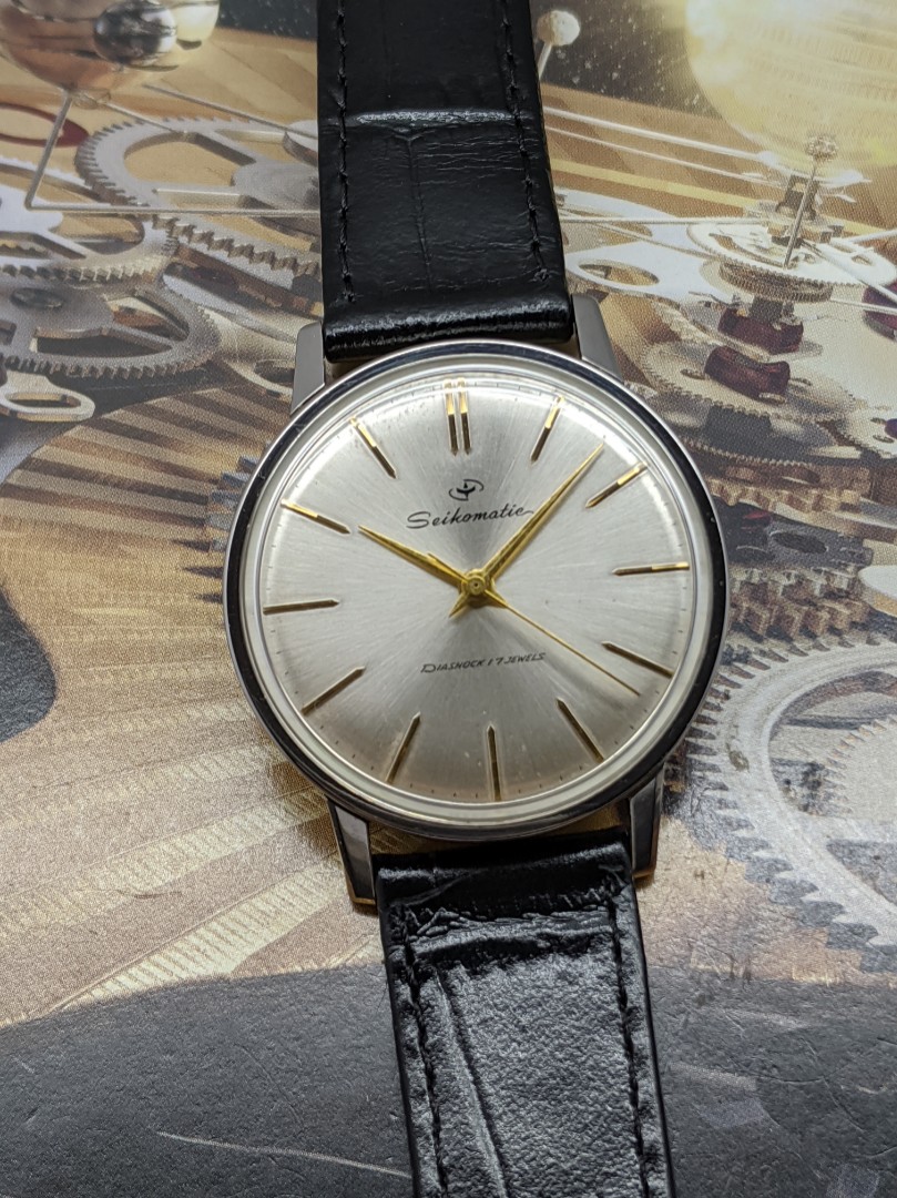 Seiko automatic diashock 17 jewels sale