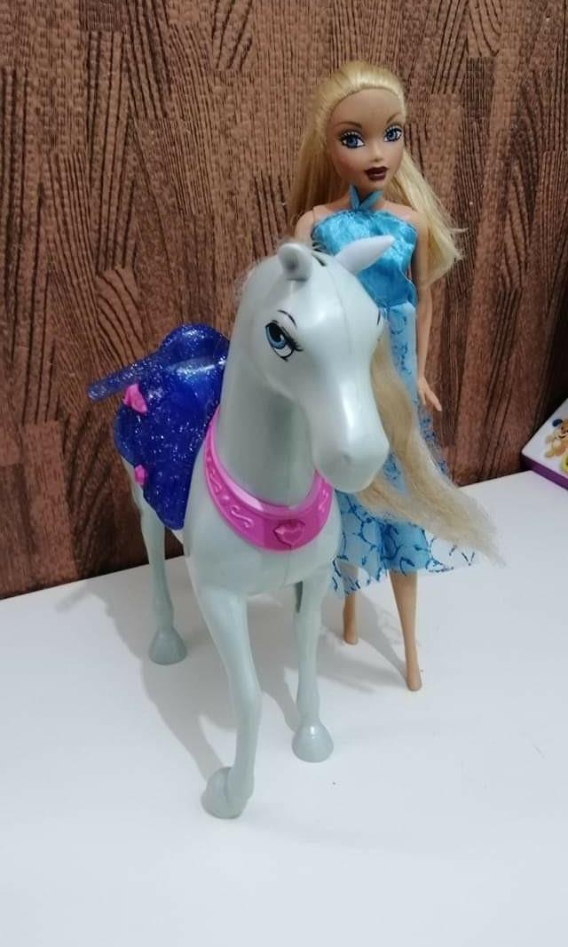 big barbie horse