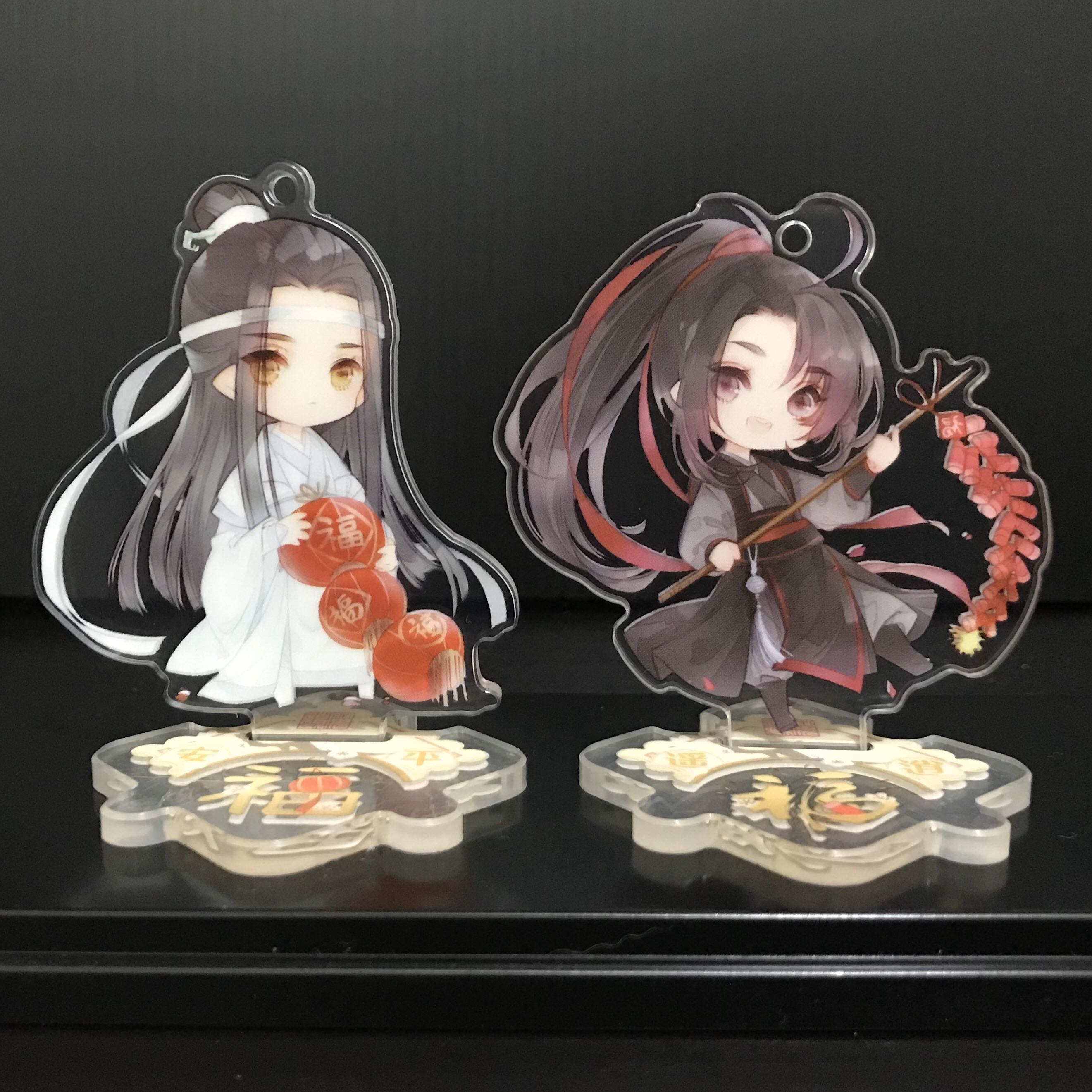 (Set) Official Mdzs Chibi Acrylic Standees on Carousell