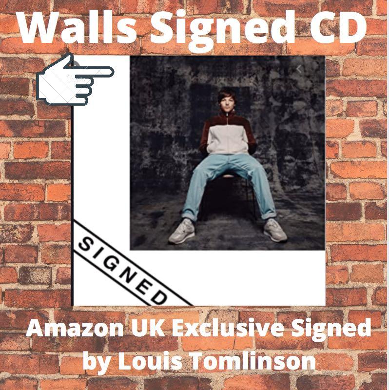 Signed Walls CD by Louis Tomlinson (Category: CDs & DVDs) located in Manila. Submitted by stefandraboutique (Listing ID 1013821924, Image 1). Description: We miss One Direction so much but we can’t deny that their solo albums are absolutely amazing. We have ONE LAST stock of the Walls CD Signed by Louis Tomlinson ‼️ shipped from UK Amazon UK Exclusive (RARE item).