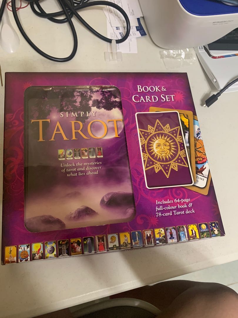 Simply Tarot Card & Book Set, Hobbies & Toys, Toys & Games on Carousell