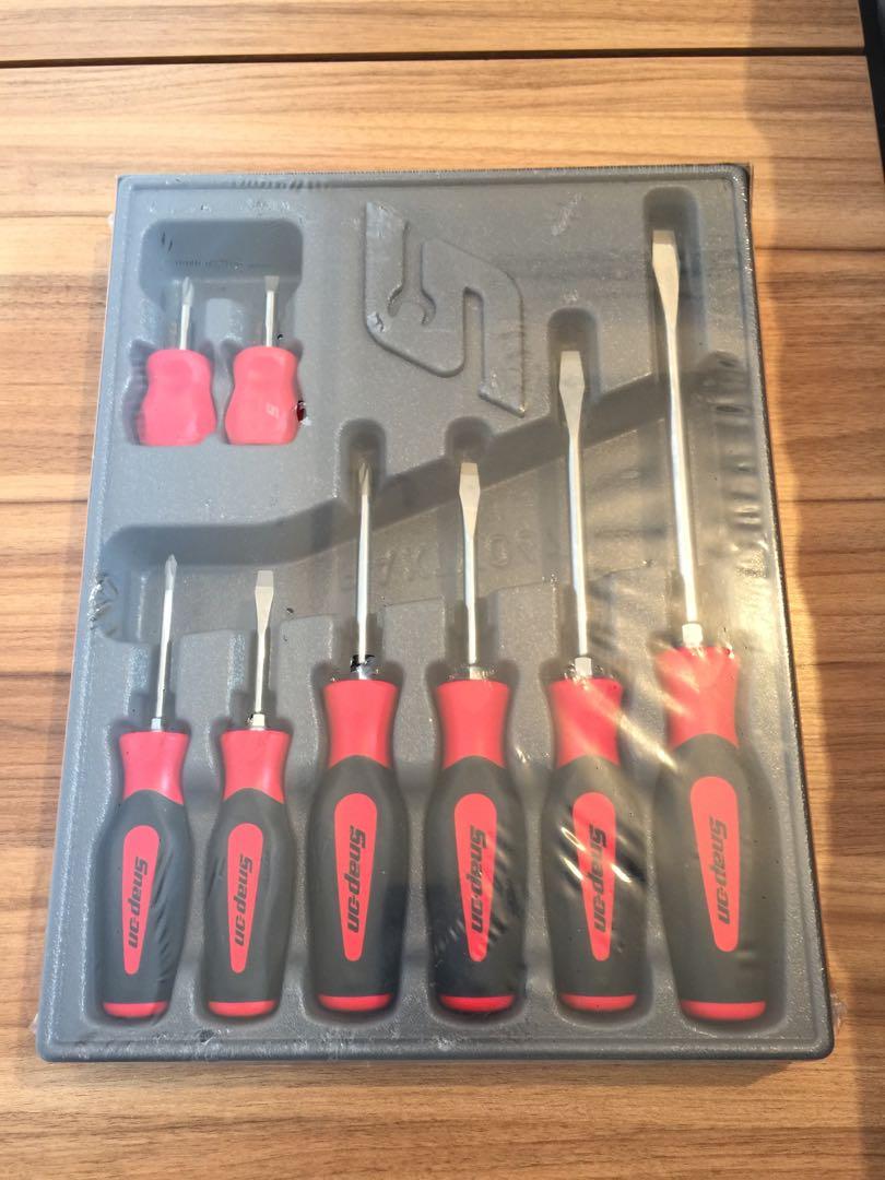 Snap on Snap On Screwdriver Set 8 pcs SGDX80BR