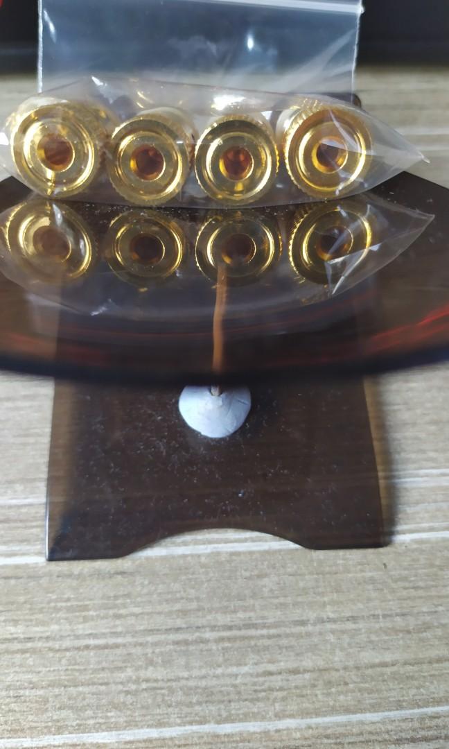 Speaker Binding Post (Category: Other Audio Equipment) located in Singapore. Submitted by neutraliz3r (Listing ID 1013765981, Image 2). Description: $4 per pcs Slightly Negotiable Outer Diameter 14mm Inner Diameter 8mm.