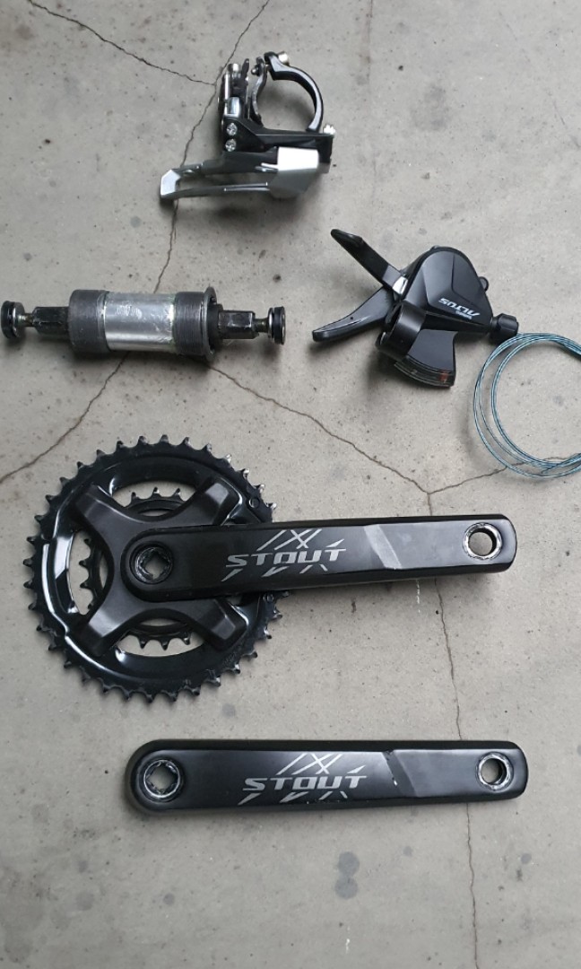 Specialized stout hot sale crankset review