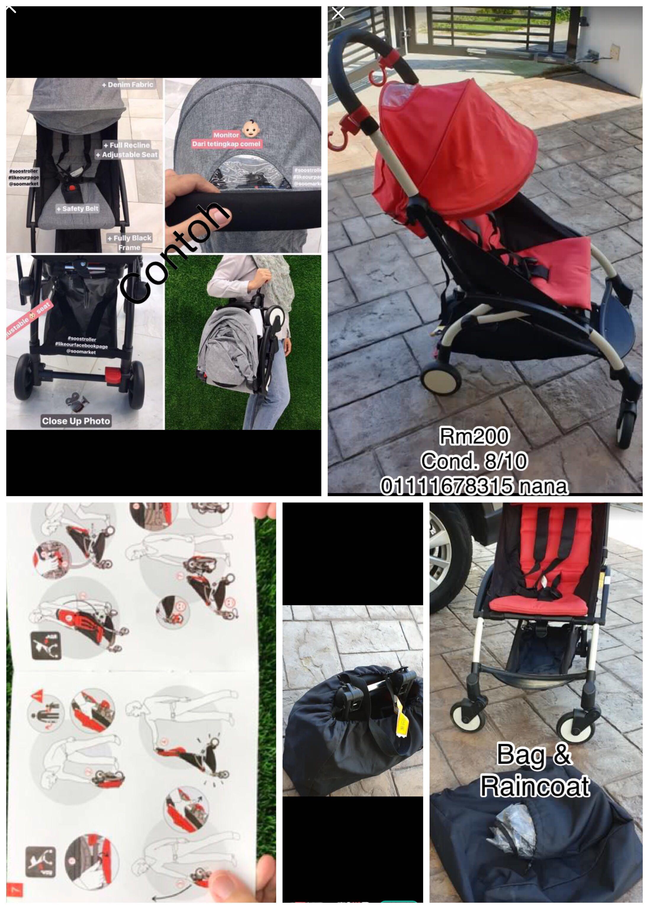 contoh stroller bayi