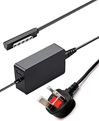 Surface Pro 1 2 Charger 48w 12v 3 6a Power Supply Adapter For Microsoft Surface Rt 2 Surface Pro 1 Surface Pro 2 1536 Tablet Pc With 5v 1a Usb Port And Uk Power Cord I1141 Electronics