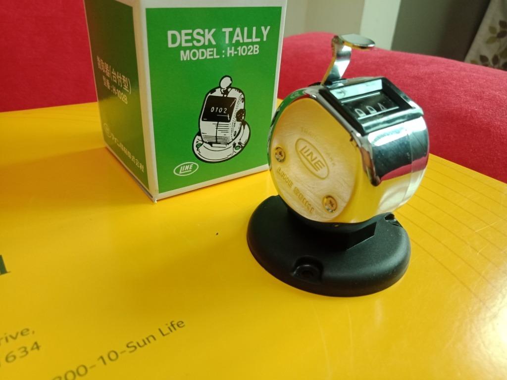 Tally Counter, Desk Tally Counter, Desk Clicker, Desk Counter, LINE ...