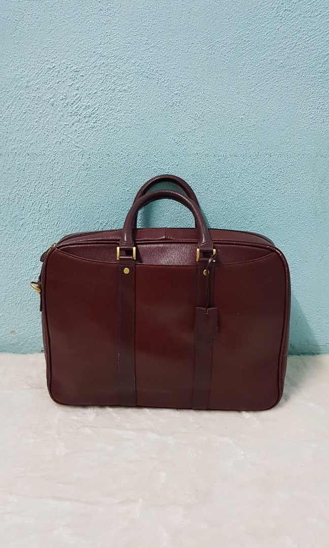 Tanizawa ginza leather briefcase