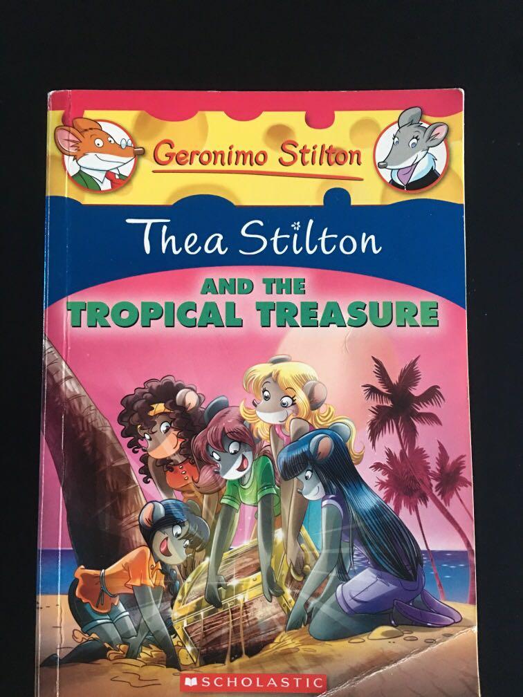 Thea Stilton and the Tropical Treasure, Books & Stationery, Fiction on  Carousell