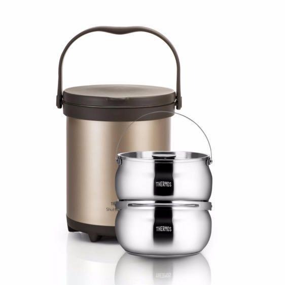 Thermos TCRA6000 Shuttle Chef Thermal Cooker with Thermos KOB6000l