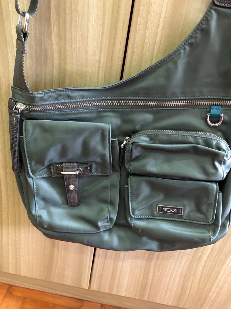 tumi nylon sling bag